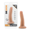 Dr Skin 5.5 Cock W- Suction Cup Vanilla "